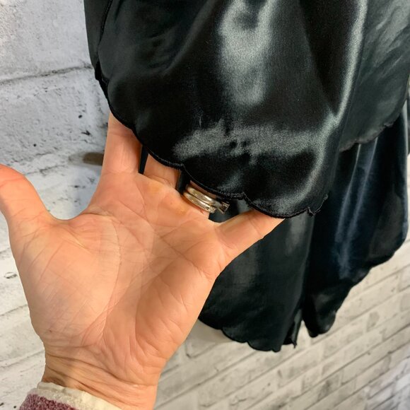 Vintage 90s Vanity Fair Silky Satin Cami Shorts Lingerie Sleepwear Loungewear - Picture 12 of 16